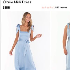 ShowMeYourMumu Claire Midi Dress